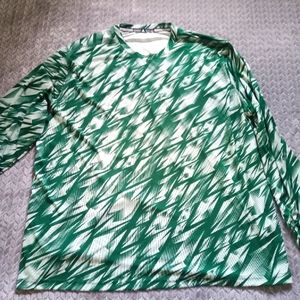 Adidas climalite long sleeve shirt, men's 4X